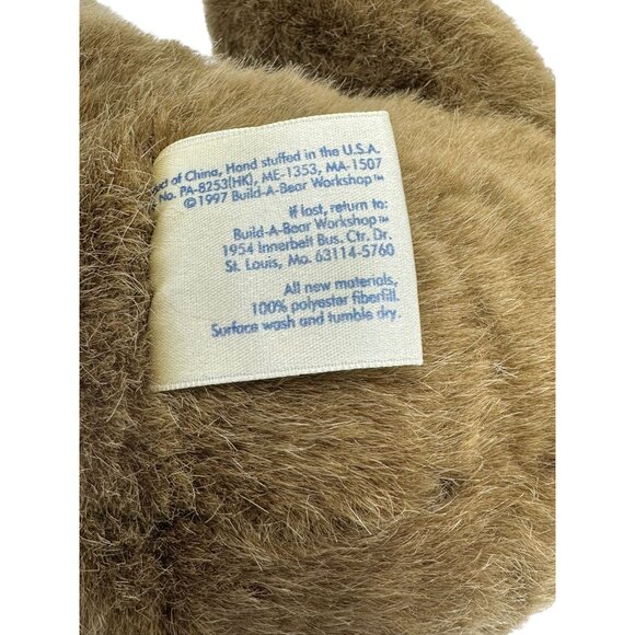 Build a Bear Vintage 1997 Brown Bear‎ Plush Stuffed Animal Toy 12" - Picture 5 of 7